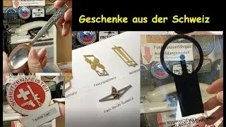Kaffeel&ouml;ffel mit K31 Karabiner Zuschauergeschenk aus der Schweiz