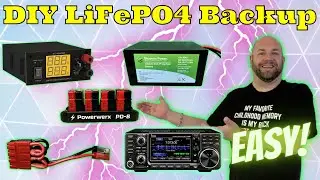 Самодельная система резервного питания для любительского радио LiFePO4
