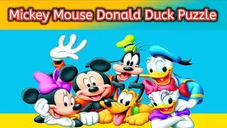 Mickey Mouse Donald Duck Puzzle