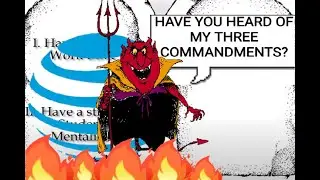 AT&T and The 3 Commandments of the Devil!  Smart Circle 3rd Party Authorized Dealer Promotes AT&T.
