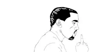Rotoscoping tests- visual puns- Kanye West to East