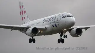 (4K) Plane Spotting at The Airport Pub Manchester Airport On The 10/11/2022