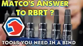 Инструменты Matco: ответ на RBRT? Шестигранные биты с закрученными головками. Инструменты, которые нужно иметь под рукой в ​​связке.