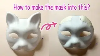 How to make the mask into this? The therian mask.