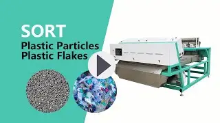 SG Belt Type Plastic Sorting Machine / Plastic Color Sorter