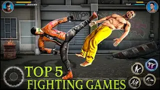 TOP 5 BEST FIGHTING GAMES FOR ANDROID (ONLINE/OFFLINE) 2022😱😱😱