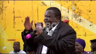 Ghetto youth - General Otafire inaugurates ghetto leadership and urges them to embrace PDM.
