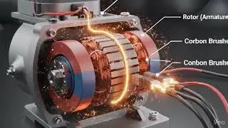 HOW A DC MOTOR WORKS 