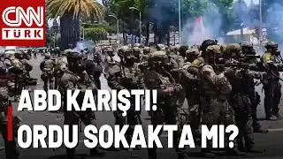 ABD'de Ordu Sokağa Mı İniyor? Trump'tan Kadının Öldürülmesini Protesto Edenlere Tehdit!