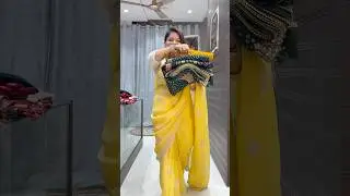 BANDHANI SILK SAREES FOR WEDDING @ethnicwearbypriyanka3113 #shorts #saree #bandhani #wedding