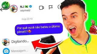 MANDANDO MENSAGEM PARA OS JOGADORES DA SELEÇÃO BRASILEIRA!