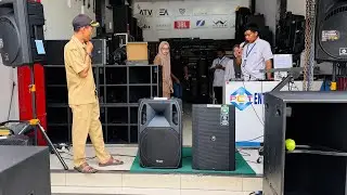 Pembeli Minta bandingkan HUPER AK15 dengan MACKIE THUMP 215