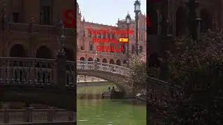 Tourist summer boating series 26 | enjoying the summer in Sevilla #boating #plazadeespa&ntilde;a  #shorts
