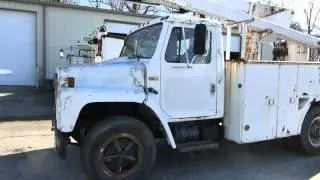 1984 International S-1600 Bucket Truck - Tag #47408
