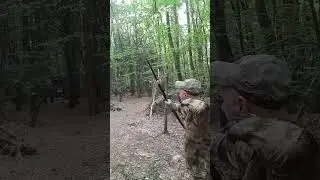 65 Yard Shot at the 3d Deer Target.