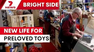 Restoring preloved toys with care and colour | 7NEWS