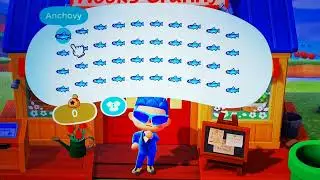 ANCHOVY FULL POCKET, Who Pays More CJ or Nook BROS 1 FULL POCKET of ANCHOVY, Animal Crossing