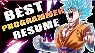 Best Resume as a Software Developer