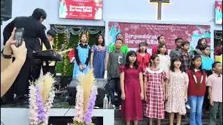 🎹✨Marcia tampil di Persembahan pujian dari Sekolah Minggu, Ibadah Natal 2025 🎄💓