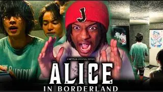 First Time Watching Alice in Borderland Season 1 Episode 1 REACTION!!! Dead or Alive