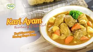 CHICKEN CURRY WITH POTATOES & CARROTS 🤤 INDONESIAN CURRY WITH RICH FLAVOR🤩