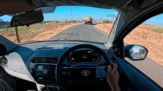 Tata Tiago Driving in hills | Ghat drive ,extreme turns zero to hundred challenge , POV drive