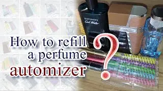 How to refill a perfume automation? Davidoff Cool Water EDT for men #havana_fragrance