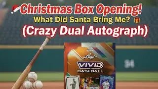 SANTA BROUGHT FIRE! 🔥 Opening 2025 Leaf Vivid Baseball 