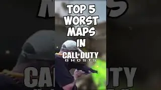 ТОП-5 ХУДШИХ КАРТ В GHOSTS | Шорты Call of Duty