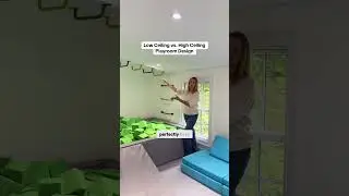 High Ceiling vs. Low Ceiling Playroom Design