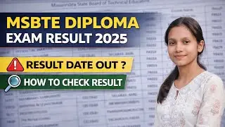 MSBTE Diploma Result date 2025 | How to check Msbte Diploma Exam Result 2025 | Msbte Diploma Result