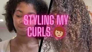 Curly Hair Transformation ✨ From Frizz to Defined Curls!