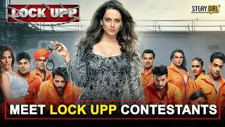 Lock Upp Contestant List | Lock Upp Contestants | Lock Upp 2022 | Kangana Ranaut
