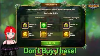 Don't Buy Lara Croft's Skin Bundles or Precious Coins &mdash; Hero Wars Dominion Era