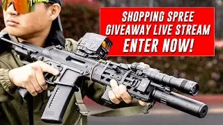 WIN OUR $3700 SHOPPING SPREE! | Airsoft GI Live Stream