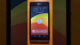 Sony Xperia SP alarm has battery empty! #shorts