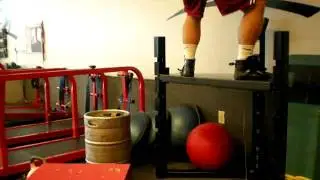 box squat box jumps with broomstick.wmv