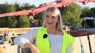 Kalixbron växer fram i rasande fart.
