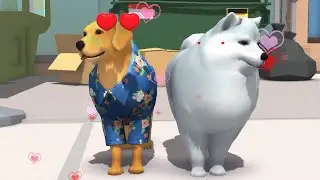 Dog Life Simulator - All Levels Gameplay Android, iOS