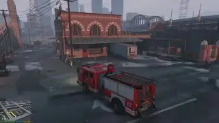 Grand Theft Auto 5 - The Bureau Raid Preparation: Fire Truck (GTA 5 Walkthrough Part 201)