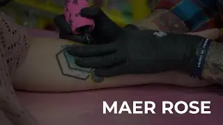 Balancing Watercolor Fade and Geometric Precision | Maer Rose