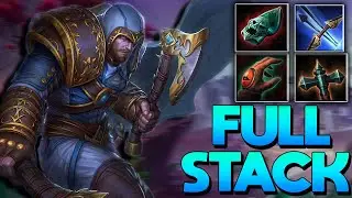 FULL STACKING ITEMS BUILD ON ULLR WORKS IN THE MID SEASON! - Masters Ranked Duel - SMITE