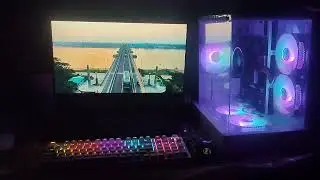 #Gaming Desktops PC #Keyboard=T-wolf t50 #Monitor=Valuetop t22ips #Casing=Monarch X5 mystery box.