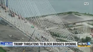 Trump threatens to block opening of bridge between Canada and Detroit