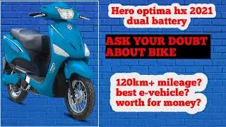 Hero optima hx 2021🔥 | full details | review | about doubt | emi | 120km + mileage🔥 | rain proof ?🔥