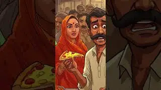 Lalchi Pizza Wala Ki Kahani | Greedy Pizza Seller | Hindi Kahani | Moral Stories | Bedtime Stories |