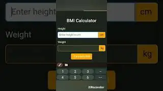 BMI CALCULATOR USING HTML CSS JAVASCRIPT 