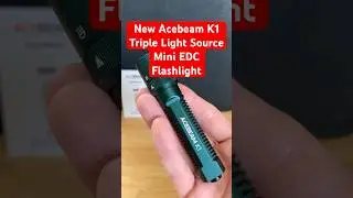 New Acebeam K1 Triple Light Source Mini EDC Flashlight