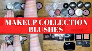 MY MAKEUP COLLECTION | All My Blushes with Swatches | NO BUY YEAR 2020