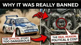 Why The MG Metro 6R4 Was REALLY Banned 🚫 (It Wasn't Just Danger)